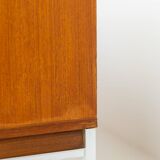 Modernist sideboard in teak (Belgium, 1950s).