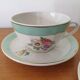 Pair of ceramic cups Badonviller French manufacture