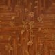 Rosewood marquetry coffee table, Louis XV style – Mid 20th century