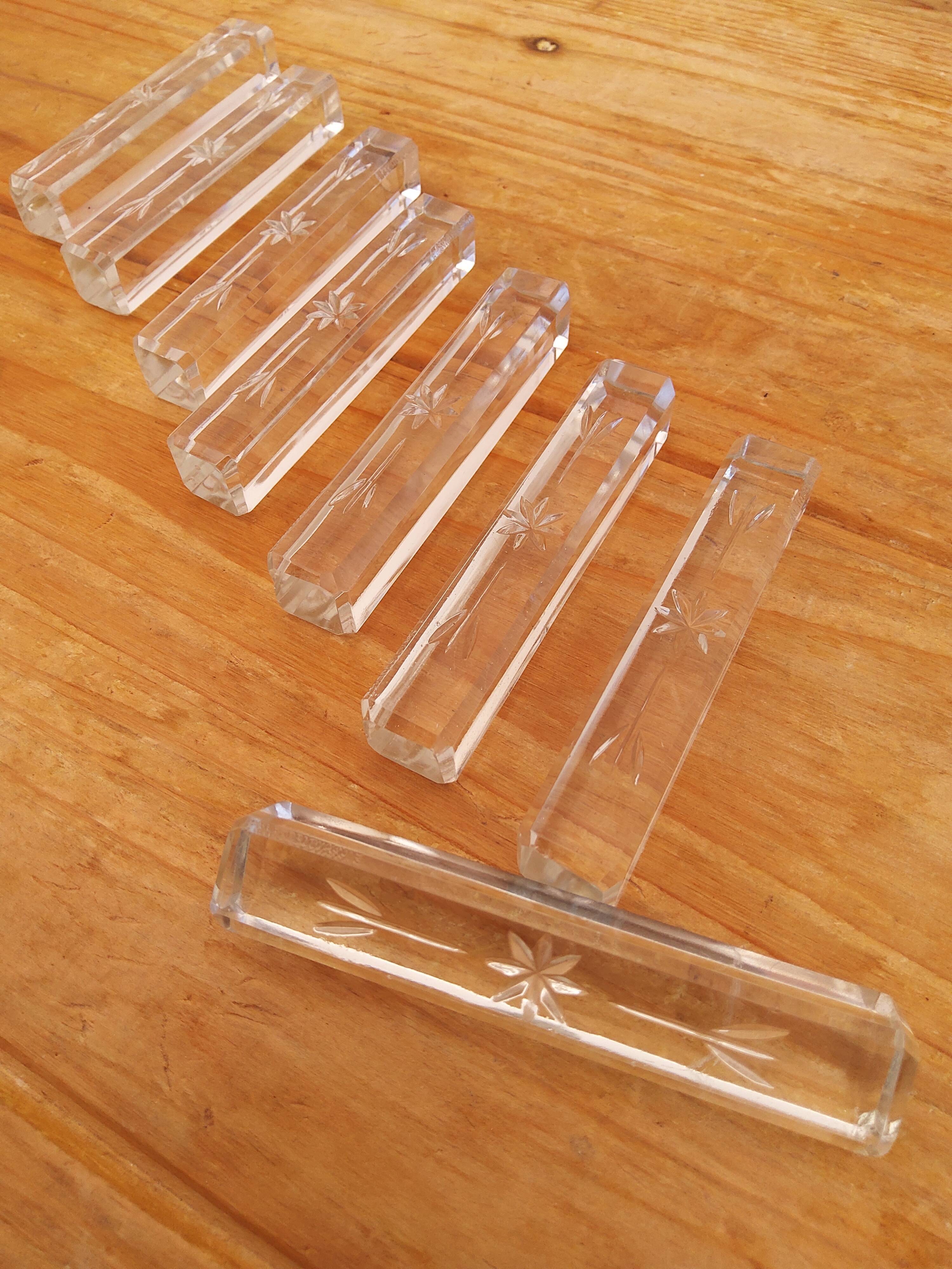 Set of 8 vintage Czechoslovakia knife holders
