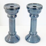 Pair of vintage candle holders 1960