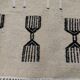 Handwoven kilim rug in natural wool