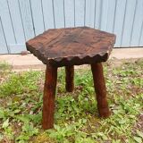 Antique tripod stool