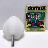 Postmodern Opaline Glass Sconce No. 2299 by Fontana Arte, Italy