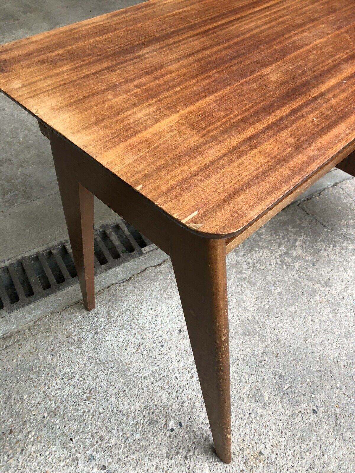 Office foot compass 1950 beech veneer