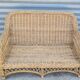 Rattan and wicker sofa 1960