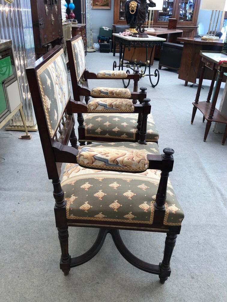 Pair of nineteenth century armchairs