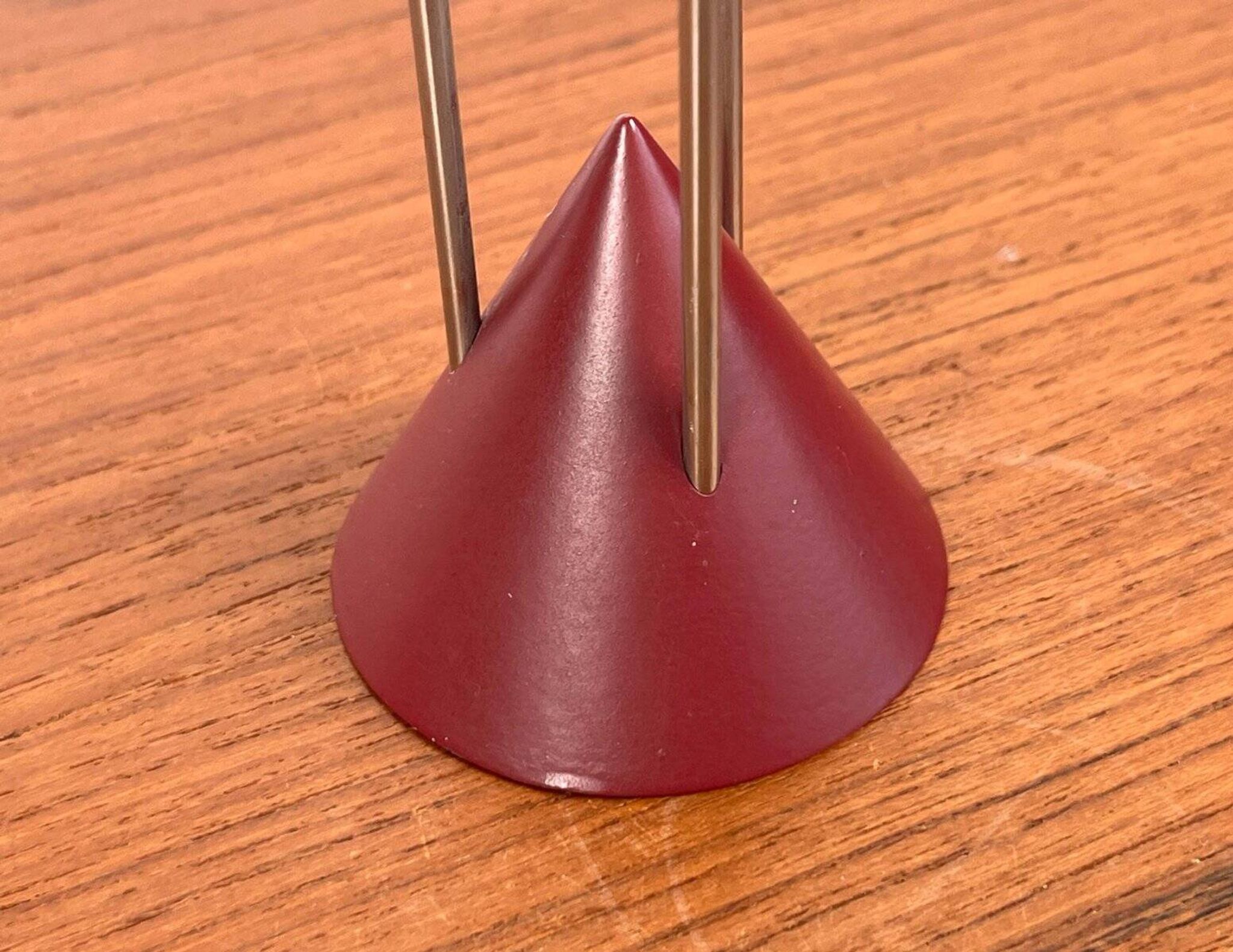 Postmodern candlestick by Markus Börgens for D-Tec, 1980s.