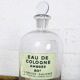 Flacon d'eau de cologne