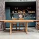 Art Deco extendable oak table (renovated)