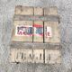 Wooden transport crate