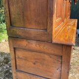 Old 18th century 2-part solid oak dresser