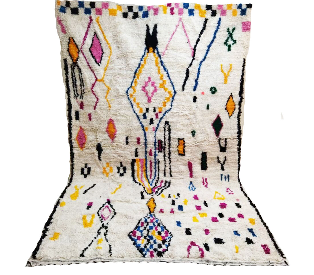Moroccan berber carpet 297x192cm