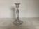 Vallerysthal moulded glass Art Deco candlestick