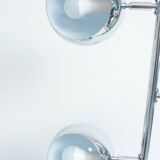 Chrome floor lamp 3 globes