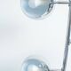 Chrome floor lamp 3 globes