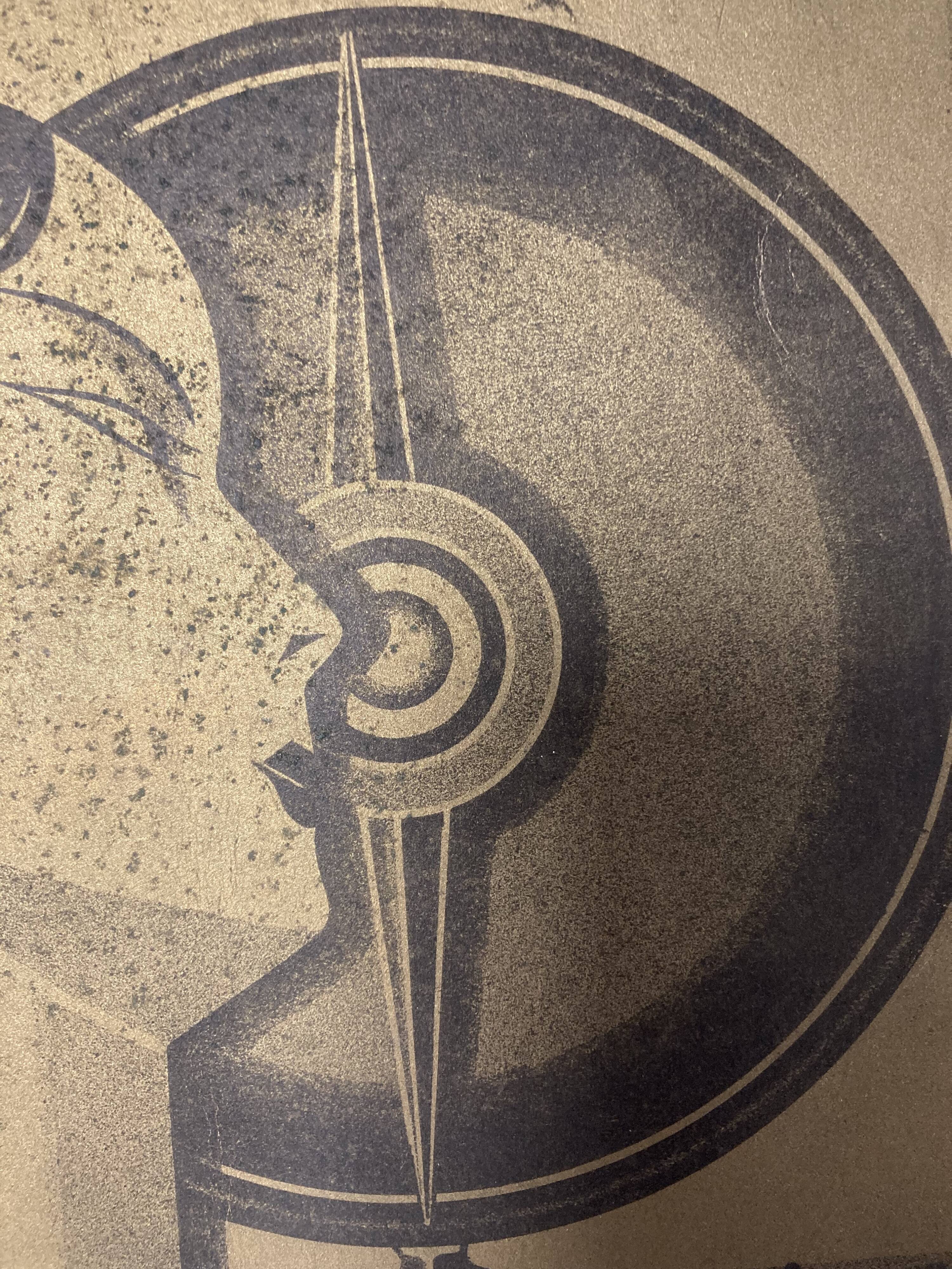 Art Deco advertisement from 1920