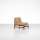 Wooden armchair covered in fabric, Italy, 1960s.