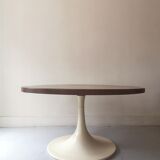 Tulip solid wood coffee table, 1970