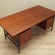 Teak desk, Danish design, 1970s, manufacturer: Denmark
