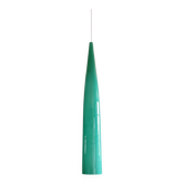Suspension XXL en verre de Murano turquoise, Alessandro Pianon, 1960