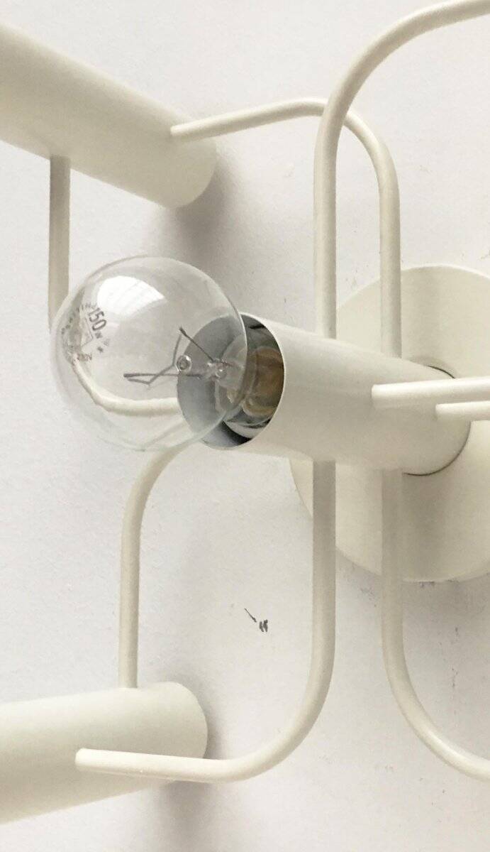 German vintage Space Age ceiling lamp by Gaetano Sciolari for Leola