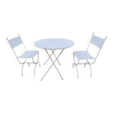 Wrought iron garden furniture