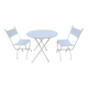 Wrought iron garden furniture