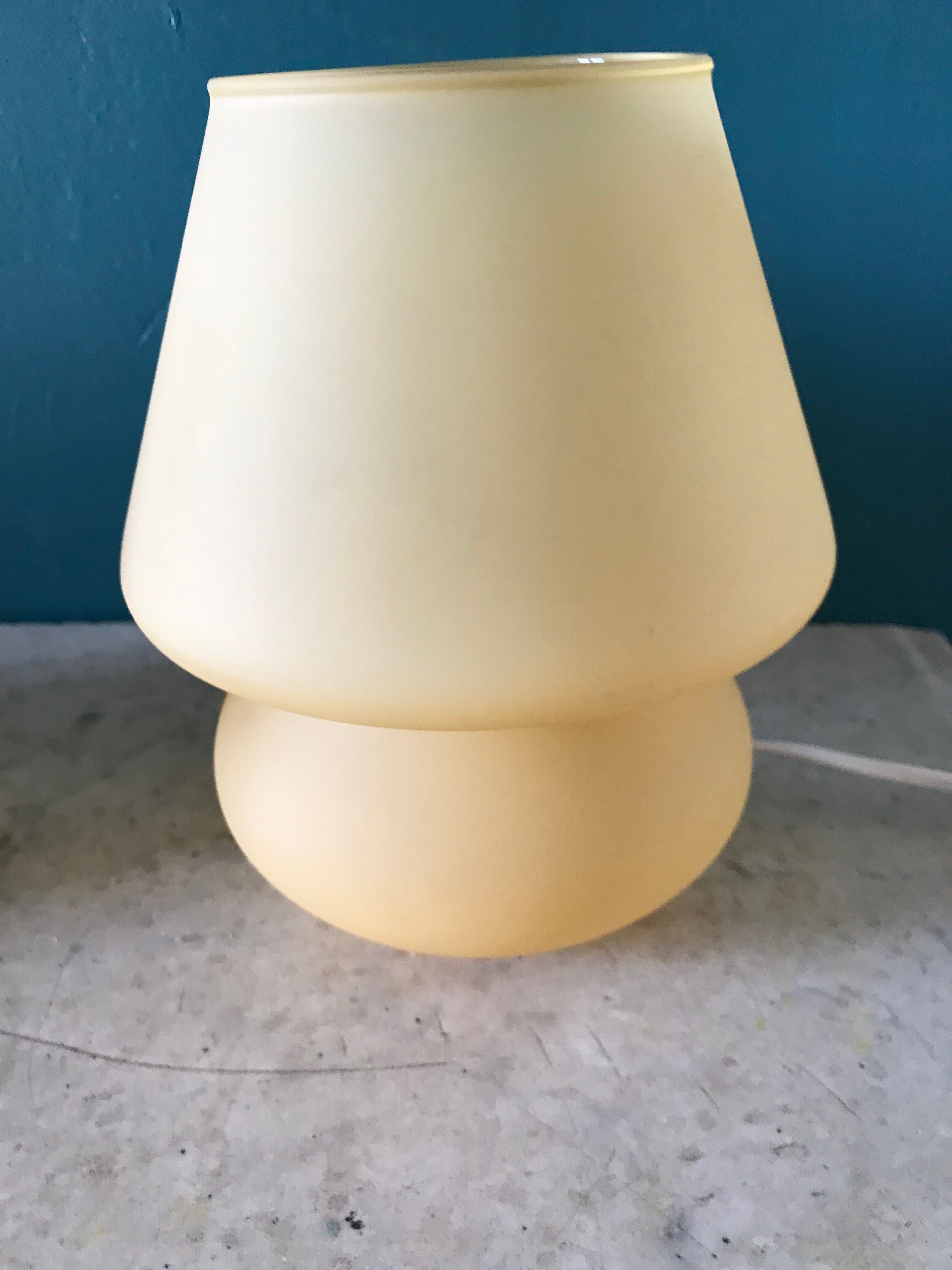 Pair of vintage bedside lamps