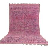 Vintage Moroccan Rug 212 x 381 cm - Beni Mguild rug - Handmade berber rug