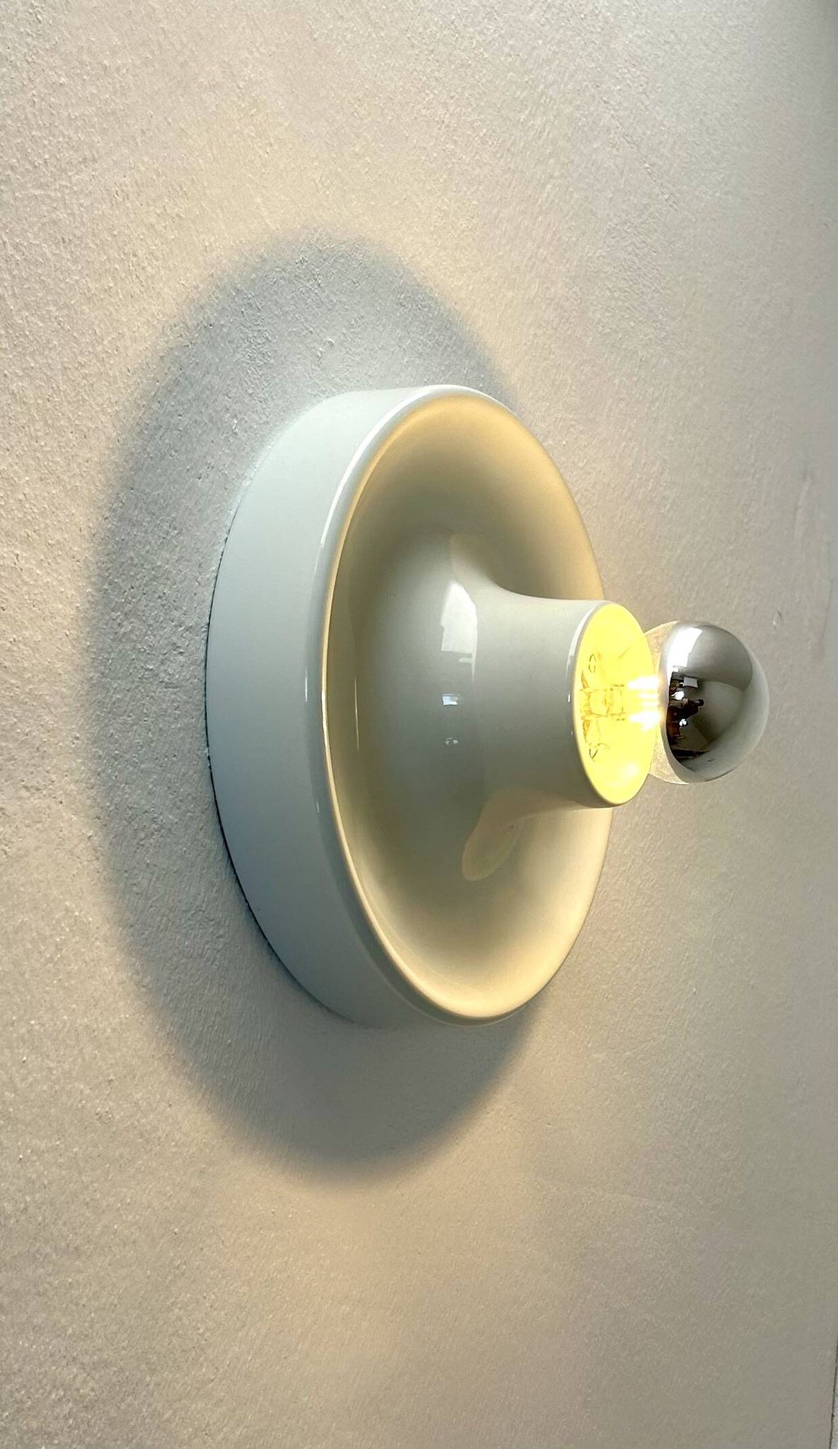 Beige wall light by Tronconi, set of two.