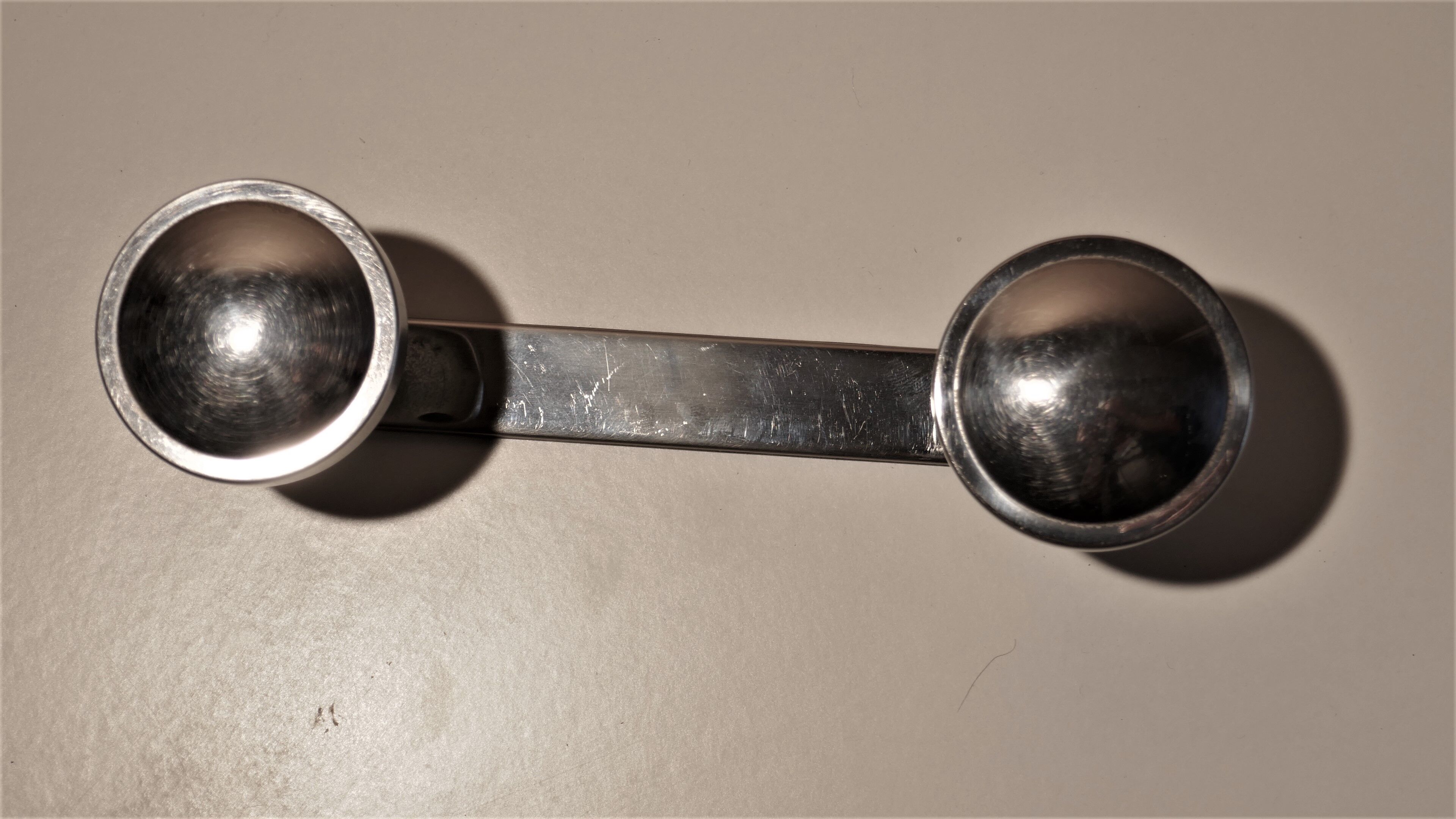 Patère double-coated vintage chrome metal coat