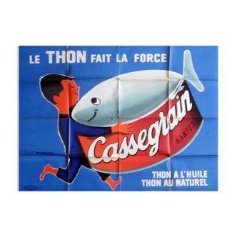 Original advertising poster 1958 Thon Cassegrain Jean Desaleux