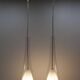 IKEA Klockspel 1980 pair of pendant lights cleaned and functional.