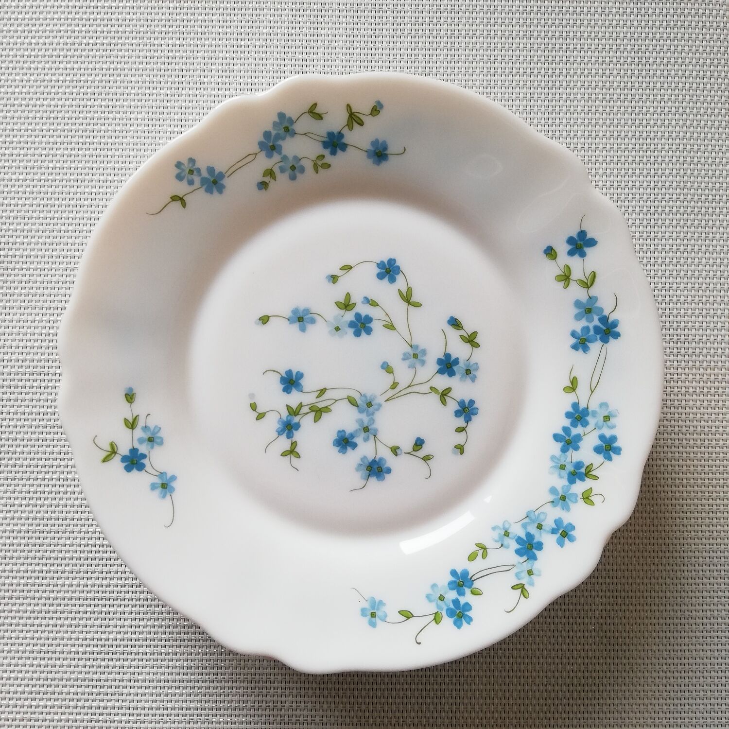 Dessert plate Forget-me-not