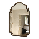 Brass mirror