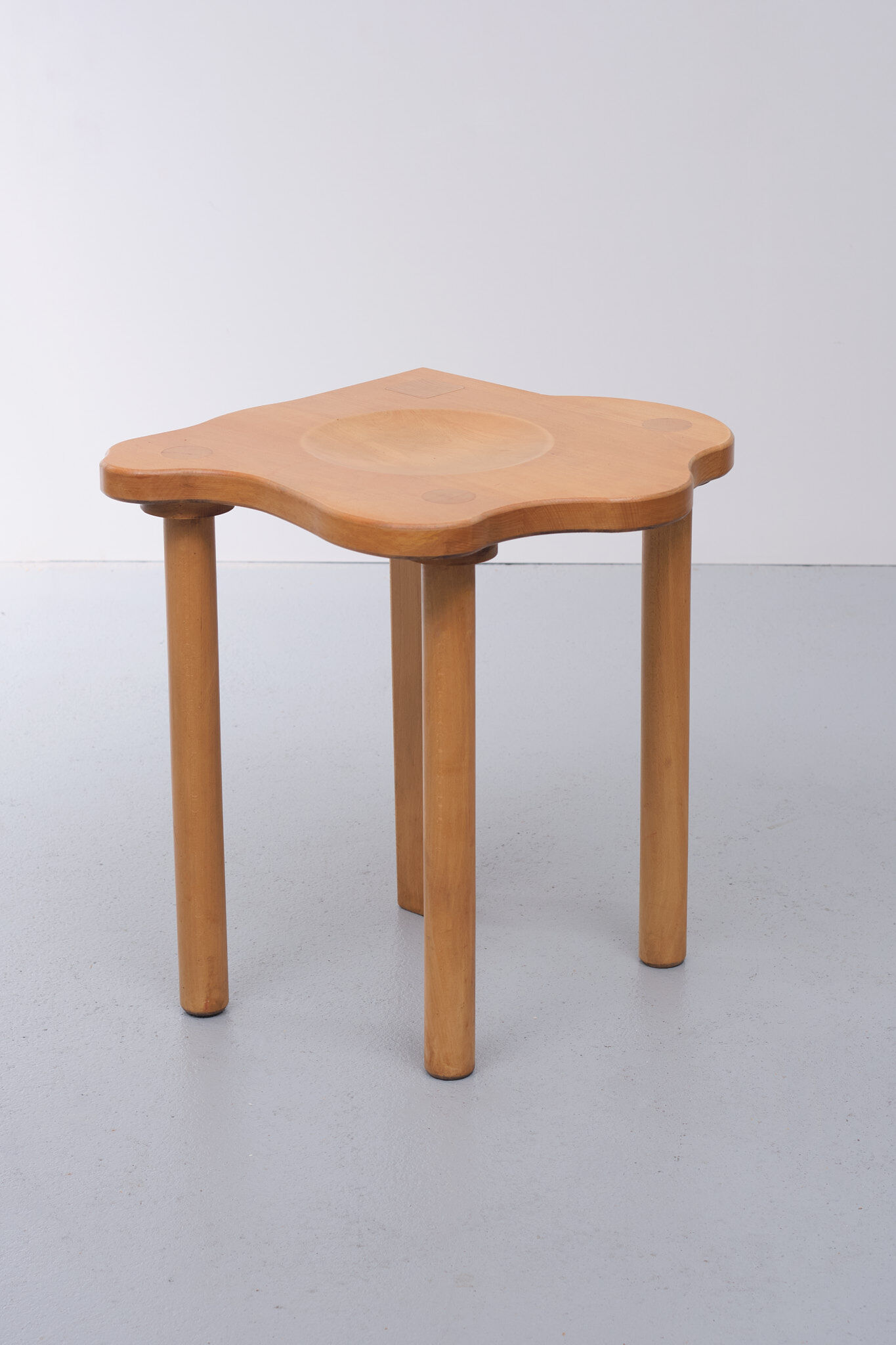 Era Herbstb Solid Pine Wood Stool