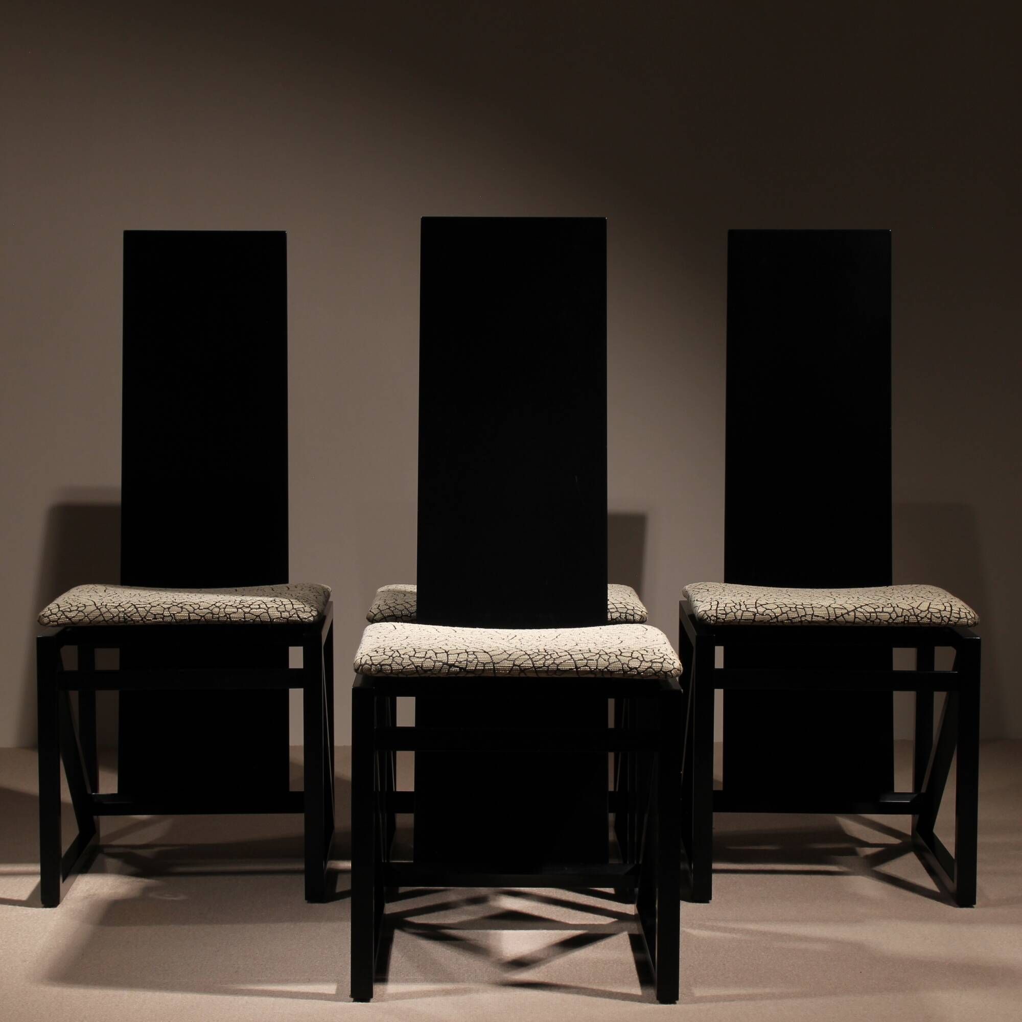Four ‚Edo Series‘ Chairs by Kisho Kurokawa for PPM Corporation | Japan 1980
