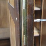 Louis Majorelle: Art Nouveau period mirrored wardrobe in Macassar and Walnut