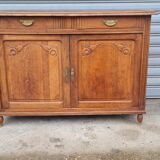 Oak art deco sideboard