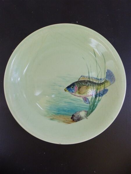 Plates Proceram fish 1950