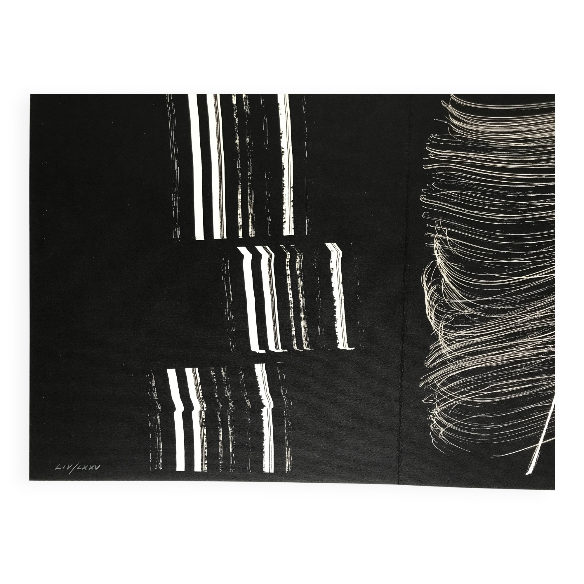 Hans HARTUNG, Farandole III, 1977: Original lithograph signed in pencil