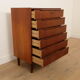 Vintage Danish chest of drawers | Teak | 6 drawers | 100 cm