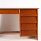 Teak and rosewood desk
