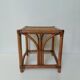 Table d'appoint rotin cannage