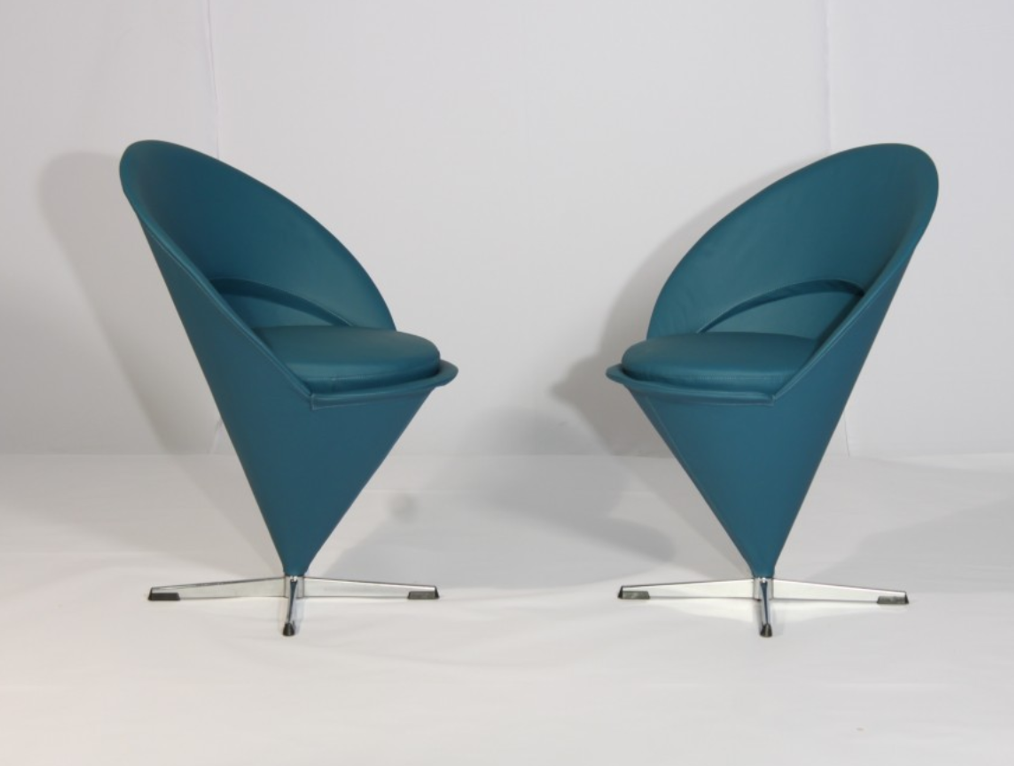 Fauteuil pivotant "Cône" par Verner Panton années 1960