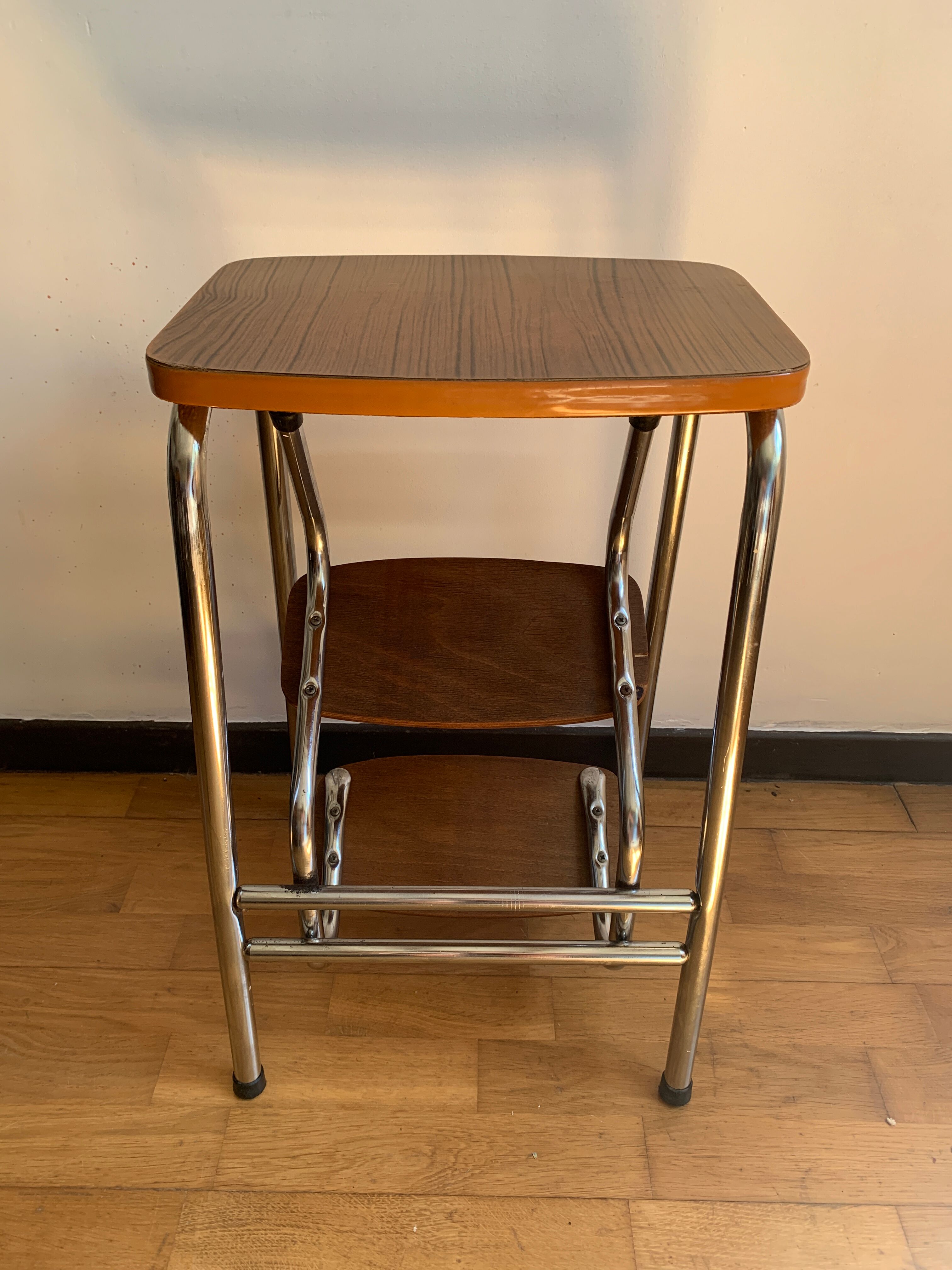 Formica stepladder stool