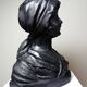 Plaster bust of a young woman 1900-1930 monochrome Citti & Frère