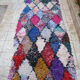 Carpet Boucherouite 278 x 82 cm