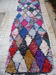 Carpet Boucherouite 278 x 82 cm